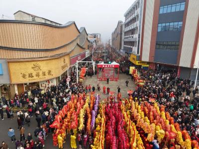 龙舞大别山 非遗庆小年 ——大别山第二届非遗民俗文化旅游季在红安启幕
