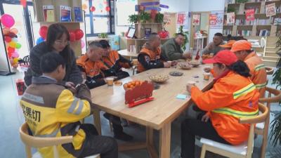 春节我在岗｜ 英山：工会驿站“不打烊” 温暖户外坚守人