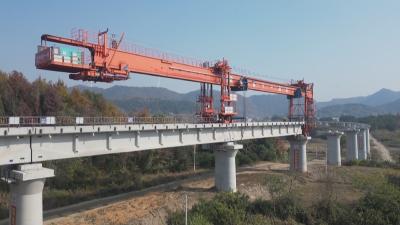 稳增长 开新局｜ 武穴港区多式联运铁路专用线工程建设取得关键进展