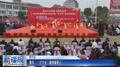 黄冈：“三下乡”服务暖民心