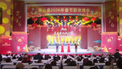 28万人次观看2026英山春晚嗨翻这个年