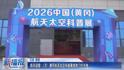 四天迎客1.5万！黄冈航天太空国防科普展成热门打卡地