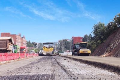 罗田大别山路桥工程建设有限公司  全力推进项目建设  