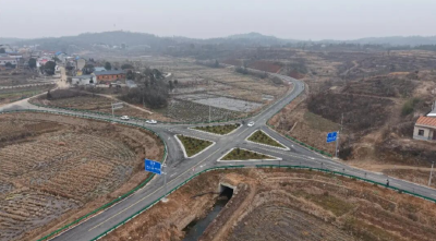 红安上新集镇“王姚线”激活乡村发展新动能