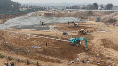 稳增长 开新局｜抢工期 保进度 红安锦绣铜锣景区军事主题园春节开园