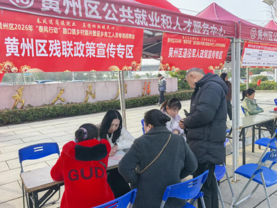 春风送岗家门口 就业赋能促振兴—— 黄州区2026年“春风行动”路口镇专场招聘会成功举办