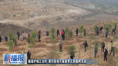植绿护绿正当时 黄冈各地开展春季义务植树活动