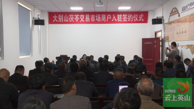 打破“有产无市”  英山年投350万元为茯苓市场“托底”