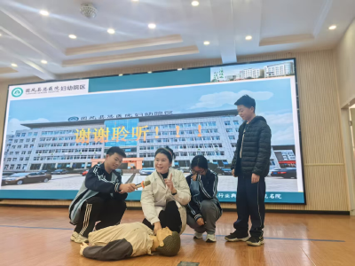 青春无“艾”   救护同行                                                 团风县妇幼保健院健康讲座进校园   