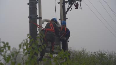 抢修保供电 田管减损失 我市积极应对强对流天气