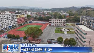 一曲红歌九十载 红色研学“热”红安