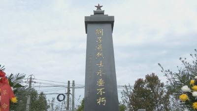 黄州区路口镇开展祭扫烈士陵园活动