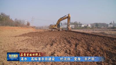 在希望的田野上丨 浠水：高标准农田建设 “烂泥田”变身“丰产田”