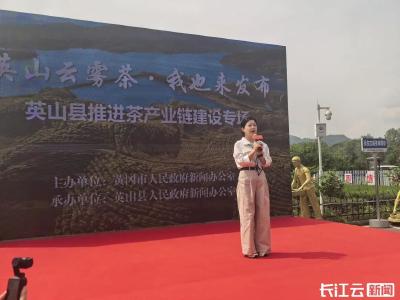 “英山云雾茶·我也来发布”专场活动举行  以茶为链助推产业高质量发展