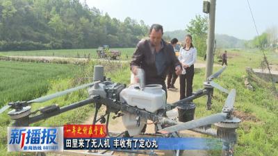 一年之计在于春︳田里来了无人机 丰收有了定心丸