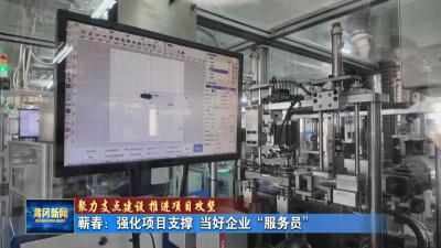 聚力支点建设 推进项目攻坚丨 蕲春：强化项目支撑 当好企业“服务员”