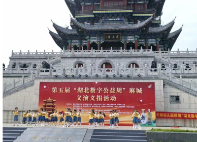 麻城举办第五届“湖北数字公益周”义演义捐活动