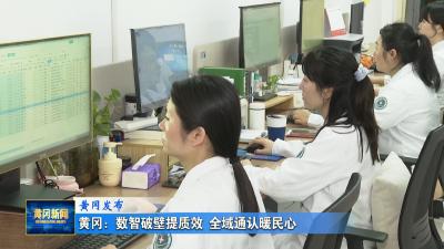黄冈发布｜ 黄冈：数智破壁提质效 全域通认暖民心