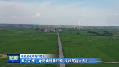 绿色发展的黄冈答卷 武穴花桥：老街焕新承红韵 文旅赋能兴乡村