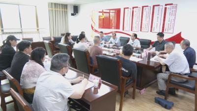 黄州区举行吴劲松题材小剧《岭上花开》（暂定名）剧本评审会