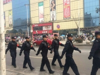 武穴市公安局加强城区武装巡控助力平安建设