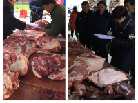 农贸市场猪肉安全检查