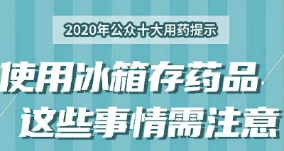 收藏！“2020年公众十大用药提示”发布