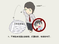 【漫画】湖北省纪检监察干部“十五不准”行为规范（试行）
