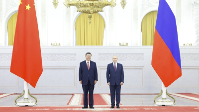 习近平同俄罗斯总统普京会谈