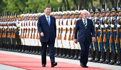 习近平同巴西总统卢拉会谈
