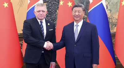 习近平会见斯洛伐克总理菲佐