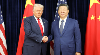 习近平同美国总统特朗普在釜山举行会晤