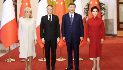习近平同法国总统马克龙举行会谈
