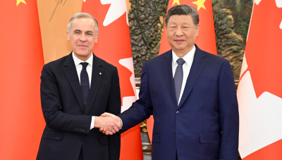 习近平会见加拿大总理卡尼