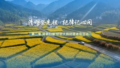 节日话廉 | 清明扫墓 切莫搞封建迷信活动