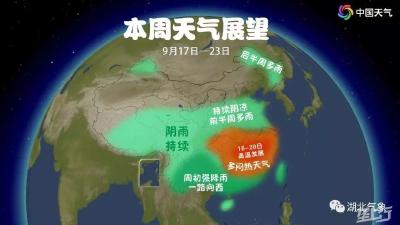 飙升35℃！武汉又要热起来了！接下来中秋小长假湖北将迎大风降温