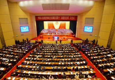 湖北省政协十二届二次会议举行第二次大会