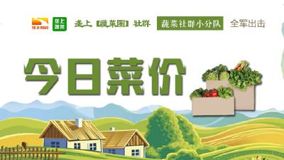 【今日菜价】1月11日湖北省应季蔬菜产地价格与市场价格行情