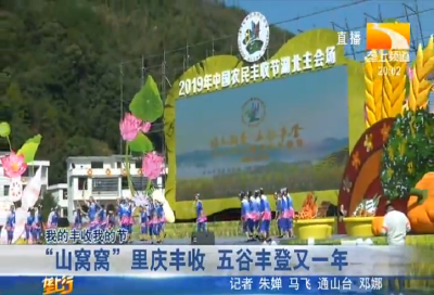 “山窝窝” 里庆丰收 五谷丰登又一年