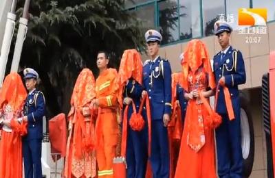 “水枪”当“喜秤” 挑起幸福生活