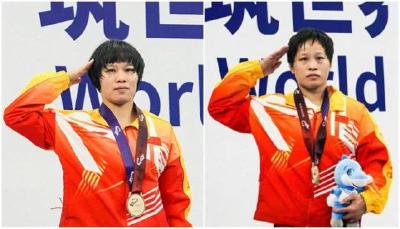 军运会版《摔跤吧！爸爸》 姐妹花同日夺金