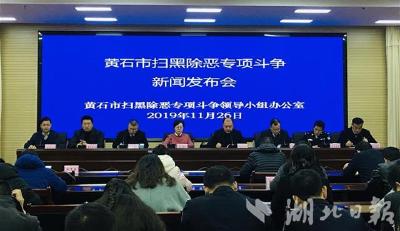 黄石打掉涉黑涉恶团伙62个