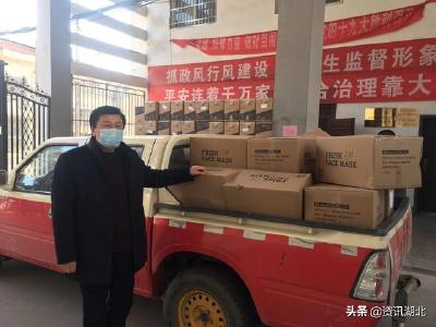 京山市绿丰农机专业合作社捐赠10万只医用口罩 支援当地阻击疫情