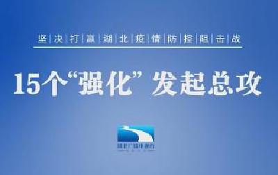 坚决打赢湖北疫情防控阻击战：15个“强化”，发起总攻！