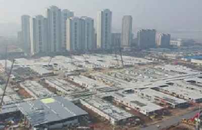 武汉雷神山医院开展验收工作并逐步移交