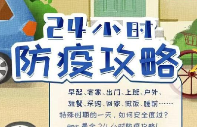 特殊时期如何安全度过一天？收藏24小时防疫全攻略