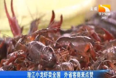 潜江小龙虾卖全国 外省客商来点赞