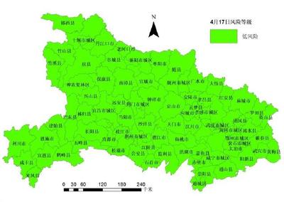 湖北省市县疫情等级评估均为低风险，武汉由中风险降至低风险