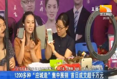 1200多种“应城造”集中展销 首日成交超千万元