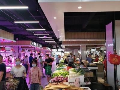 武汉农贸市场改造月底收官 160余家智慧化菜市场将亮相
